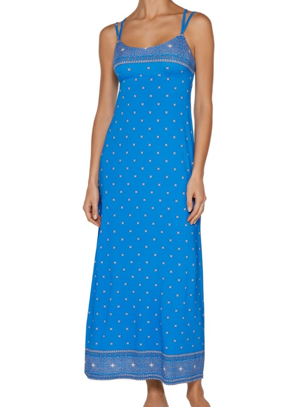 COSABELLA Jolene Nightgown in Atlantic Blue Size Medium Brand New NWT